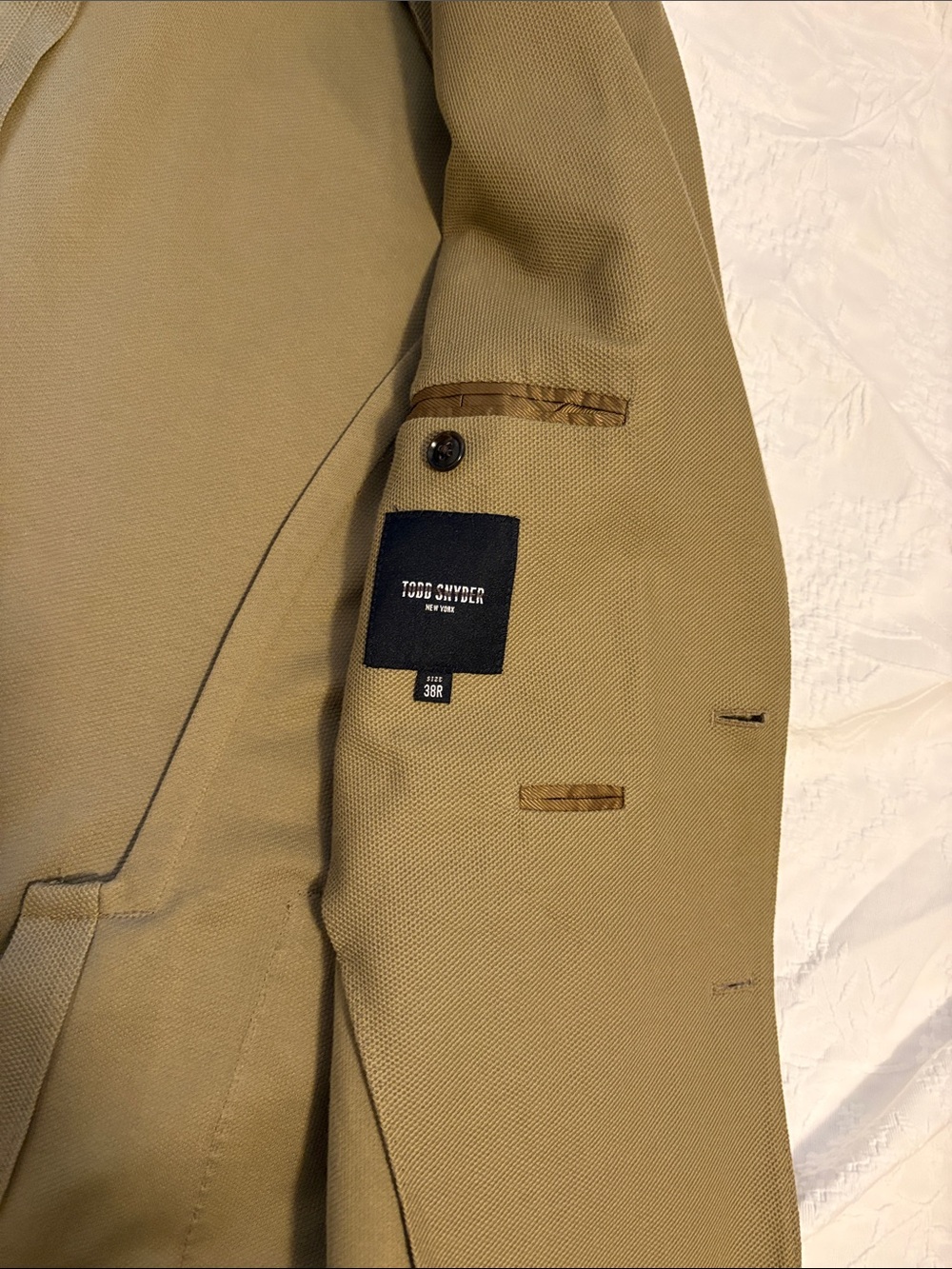 NWOT Todd Snyder Pima Cotton Sport Coat - Picture 5 of 10